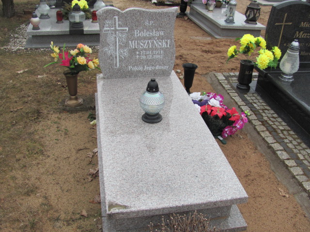 Grób Bolesław Muszyński