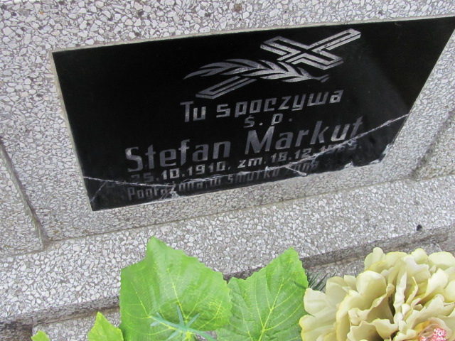 Stefan Markut 1910 Bobrowice - Grobonet - Wyszukiwarka osób pochowanych